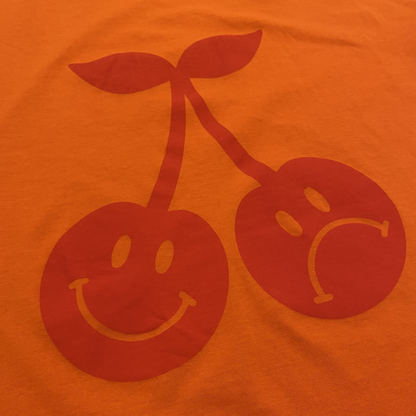 DEADSTOCK T-SHIRT BLOOD ORANGE L