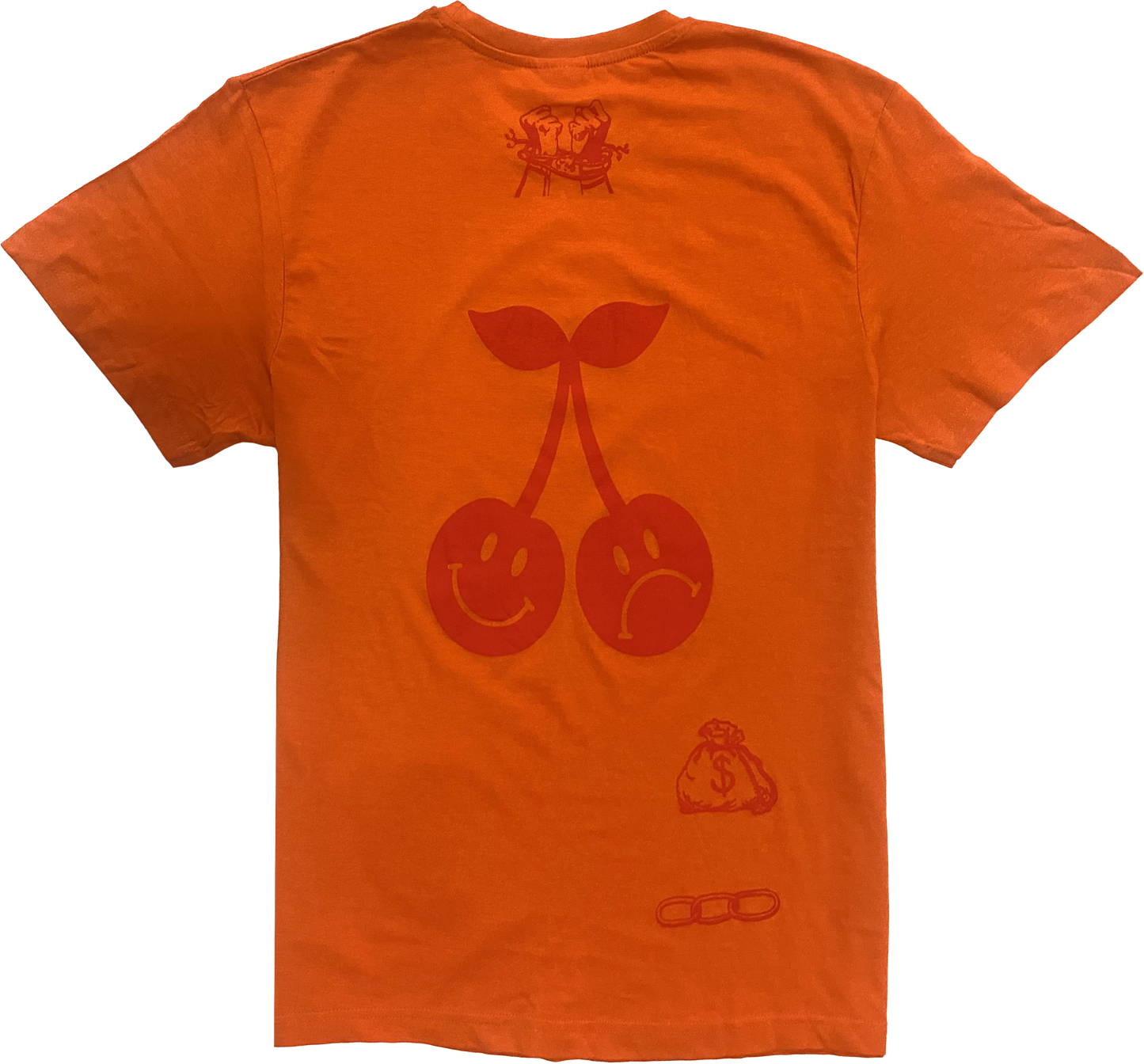 DEADSTOCK T-SHIRT BLOOD ORANGE L