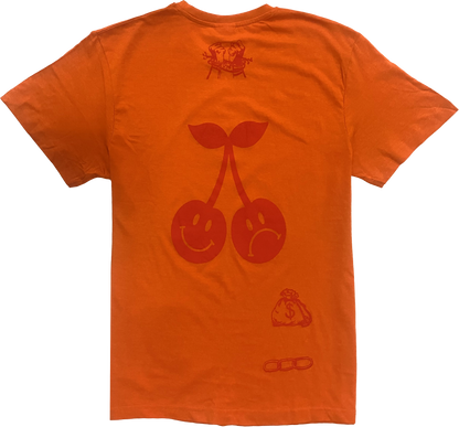 DEADSTOCK T-SHIRT BLOOD ORANGE L