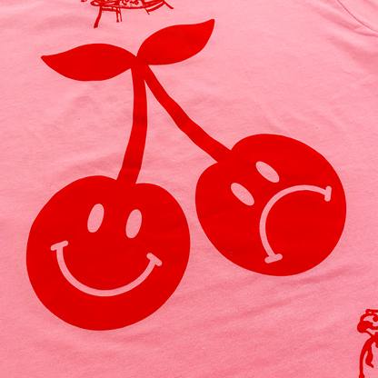 DEADSTOCK T-SHIRT BRIGHT PINK M