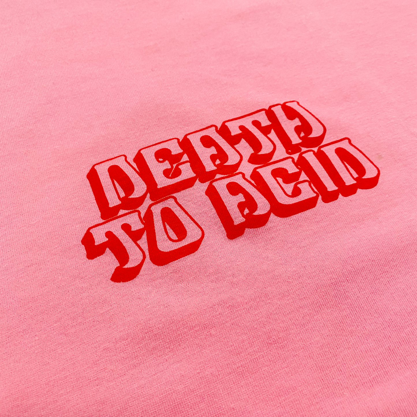 DEADSTOCK T-SHIRT BRIGHT PINK M